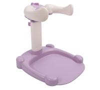 SIXRUN Support de Douche pour bébé Antidérapant, Aide au Bain en Silicone, Cadre de Support Réglable pour un Bain en Toute sécurité, Léger et Portable pour les Petits Bébés, adapté à une Utilisation