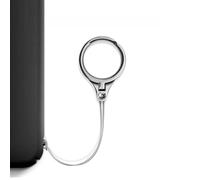 SIXRUN Support de Téléphone 2 en 1 Universel et Cordon Anneau de Doigt | Support en métal, poids léger de 15 g, force de traction de 8 kg, poignée anti-chute, visionnage de films sur bureau,