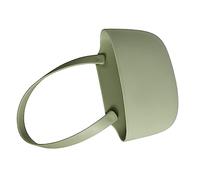 SIXRUN Support de Vidange D'évier de Grande capacité, Panier à éponge Souple et Flexible pour la Cuisine, la Salle de Bains, Rangement Mural, Matériau TPR (GREEN)