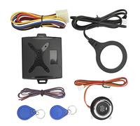 SIXRUN Système de Démarrage par Poussée de Voiture, Ajustement Universel pour Bouton D'arrêt de Démarrage Intelligent du Moteur pour Véhicules 12 V avec e Détection Passive et Détection de