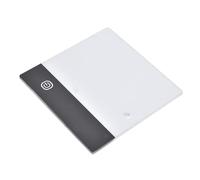 SIXRUN Tableau LED pour Dessin à la Main, 13x13cm, Boîte à Lumière Portable, Traceur avec luminosité Réglable, Kit de Livre à Rabat USB pour Artistes, Enfants, Animateurs (USB)