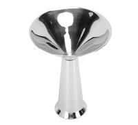 SIXRUN Tasse de Crème Glacée en Acier Inoxydable Premium, Bol de Service de Dessert élégant, Tasse de Bonbons pour la Salade, Pudding, Yaourt, Fêtes, Noix (Conique)