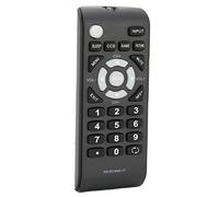 SIXRUN Télécommande TV LCD de Remplacement pour -24D310NA17 | Construction en ABS noir, portée de 10 m/32 pieds, alimentation 2 x AAA, disposition confortable des boutons, solution de