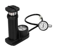 SIXRUN Testeur de Fuite pour Refroidissement à Eau PC, Jauge à Double | Port fileté G1/4, poignée de compression d\'air manuelle, vanne de prévention du reflux, boîtier ABS, test de boucle