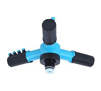 SIXRUN Tête D'Arrosage G1/2 Pouces, Buse Rotative à 3 Bras de Haute qualité pour Un Arrosage Efficace de la Pelouse, 18x18x7cm