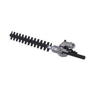 SIXRUN Tête de Taille-haie, Fixation Durable pour Une Vitesse de Rapide pour Tailler Les Haies, Convient pour Arbre D'entraînement à 7 Dents, Diamètre 28 Mm, en Acier au Manganèse 65, Coque Orange,