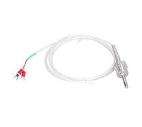 SIXRUN Thermocouple de Type K avec Conception à Ressort de Compression | Mesure précise de la température, acier inoxydable durable, réponse rapide, performances améliorées, connexion facile