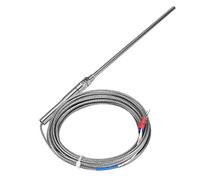 SIXRUN Thermocouple de Type K, Sonde de 150 Mm, Capteur de Température avec Connecteurs à Bornes pour une Réponse Rapide et des Performances Stables, 0 à 400℃ (Hmm)