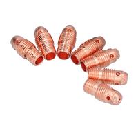 SIXRUN TIG Collet Corps 2,4mm Conception de Précision | Compatible avec la torche de soudage PTA, construction en cuivre, longueur 21 mm, traité CNC, convient à plusieurs modèles