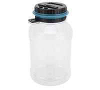 SIXRUN Tirelire Compteur de Pièces en Euros Pot Organisateur de Pièces de Grande Capacité pour Enfants et Adultes avec Écran LCD de Verrouillage pour Bureau à Domicile Transparent 1,8 L