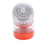 SIXRUN Tondeuse électrique Miniature Rechargeable Transparente, Tondeuse de Voyage Portable, Matériau de qualité Supérieure pour un Effet de Rasage Longue Durée (ORANGE)