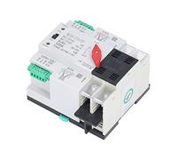 SIXRUN Transfert Switch 100A, Fonctionnement Automatique pour Maison | Commutation rapide, fonctionnement manuel, performances d\'isolation, installation pour PZ30, prise en charge