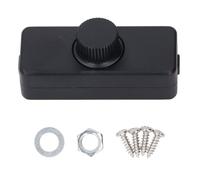 SIXRUN Variateur pour Réglage Précis de la luminosité de la Lampe Transition Douce Matériau ABS de qualité Supérieure, équipé D'un Bouton de Variateur adapté à une variété de Lampes et