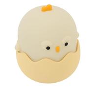 SIXRUN Veilleuse de Poussin à intensité Variable, Lampe LED en Silicone RVB Rechargeable pour Chambre à Coucher, Salon, Alimentation de bébé, Veilleuse D'animal Mignon pour Enfants