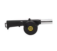 SIXRUN Ventilateur de Barbecue Portable, Souffleur d'air de Cuisson Résistant aux Hautes Températures pour Barbecue Pique-Nique Camping Noir 9,8 X 3,2 X 1,8 Pouces