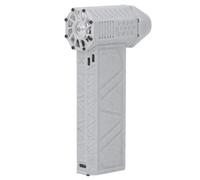 SIXRUN Ventilateur Sèche Portable 120000 TR/Min Ventilateur de Chargement Plus Rapide pour Brûler Le Charbon de Bois et Une Utilisation à Quatre Saison (White)