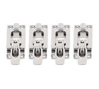 SIXRUN Verrou de Porte Robuste avec Finition Miroir | Acier inoxydable 316, conception antichoc, installation facile, idéal pour les yachts, bateaux, casiers