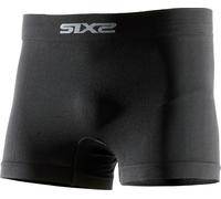 Sixs Box, caleçon unisexe XS/S Noir Noir