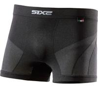 Sixs Box V2 4-Seasons, caleçon fonctionnel XS/S Noir/Gris Noir/Gris
