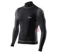 SIXS SIX2 TS4 sous-Vêtements Maillon Roulé Coupe-Vent Manche Longue Noir Carbone