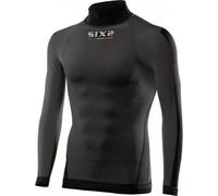 SIXS T-SHIRT Intime Loup Manches Longues Noir Carbone TS3 Taille M/L