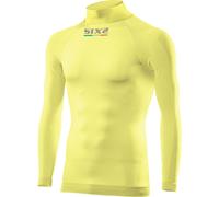 SIXS T-Shirt sous-Vêtements Roulé Manches Longues Jaune Tour TS3 Taille M/L