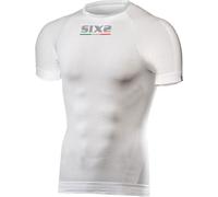 Sixs TS1, chemise fonctionnelle à manches courtes unisexe M/L Blanc Blanc