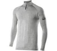 SIXS TS13 Merino Chemise fonctionnelle, gris, taille 2XL 3XL pour homme