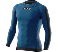 Sixs TS2, chemise fonctionnelle à manches longues unisexe XL/XXL Bleu Foncé/Noir Bleu Foncé/Noir