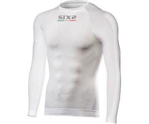 Sixs TS2, chemise fonctionnelle manches longues unisexe XL/XXL Blanc Blanc