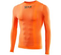 Sixs TS2, chemise fonctionnelle S Orange Néon Orange Néon