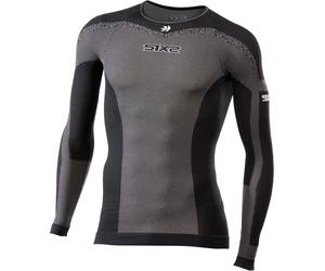 Sixs TS2L BT, chemise fonctionnelle à manches longues M/L Noir Noir