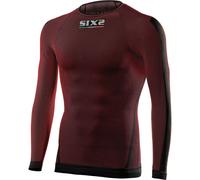 SIXS2 T-Shirt Thermique À Manches Longues Rouge TS2 TG 3XL/4XL