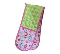 SixSigma Sports Double gants de cuisine résistants à la chaleur - Gants de cuisine en coton très résistant pour la cuisine, la pâtisserie, les maniques et la fête des mères cadeaux fantaisie pour