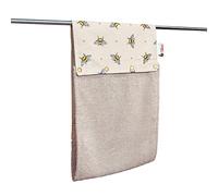 SiXsigma Sports Essuie-mains enroulable pour cuisine, résistants et absorbants, avec motif abeille, essuie-mains en coton, 96 x 28 cm, parfait essuie-mains et salle de bain pour un usage quotidien