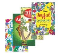Sixstore Colour Therapy Lot de 6 livres de coloriage relaxants anti-stress pour adulte
