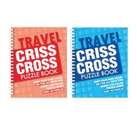 Sixstore Lot de 2 livres de recherche à spirales format voyage Format A5 | Bleu clair et couleur pêche