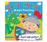 Sixstore Peinture magique pour enfant avec livres d'eau Brave Knight colouring book, 20x20 cm