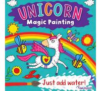 Sixstore Peinture magique pour enfant avec livres d'eau licorne, 20x20cm
