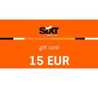 Sixt Voucher Rent a Car 15 EUR