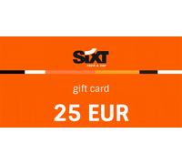 Sixt Voucher Rent a Car 25 EUR