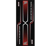 SIXTEN Tapis Moto Honda 95x240 - Tapis de Sol pour Moto et Motocross | Surface Antidérapante | Étanche, Résistant et Facile à Nettoyer