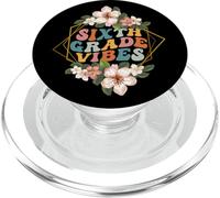 Sixth Grade Vibes - Équipe de 6e année rétro 1er Jour d'école PopSockets PopGrip pour MagSafe