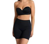 Sixthpandas Seamless Shaper Short, No Roll-Down Waist, Seamless Invisibility Tummy Control Shorts Waisted(Noir,XXL)