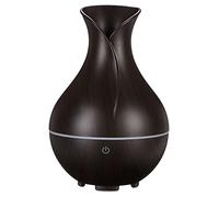 SIXTOL Bloom Aroma Difuzer 200 ML | Humidificateur à ultrasons | pour humidification et Parfum de la Maison, de la Chambre à Coucher, du Bureau | Aromathérapie | pour huiles essentielles (Bois foncé)