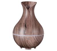 SIXTOL Bloom Aroma Difuzer 200 ML | Humidificateur ultrasonique | pour humidifier et parfumer la Maison, la Chambre à Coucher, Le Bureau | Aromathérapie | pour huiles essentielles (Bois Gris)