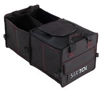 SIXTOL CAR COMPACT 5L THERMO | Organisateur de coffre pliable avec 5 compartiments et grande poche isotherme 18 L | Rangement et transport auto