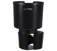 SIXTOL Car Cup Holder 4 | Adaptateur de Porte-gobelet Auto | Support Extensible Universel pour Bouteilles et gobelets