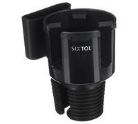SIXTOL Car Cup Holder 6 - Adaptateur Porte-gobelet avec Support de téléphone Portable - Porte-gobelet Extensible - Universel - Fond Flexible - Stable