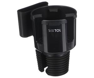 SIXTOL Car Cup Holder 6 - Adaptateur Porte-gobelet avec Support de téléphone Portable - Porte-gobelet Extensible - Universel - Fond Flexible - Stable